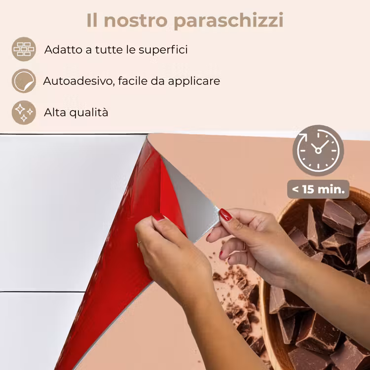 Paraschizzi cucina - Cioccolato - Legno - Cucchiaio — 4