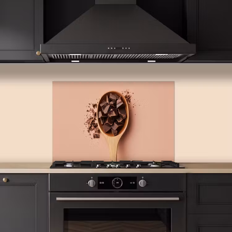 Paraschizzi cucina - Cioccolato - Legno - Cucchiaio — 5