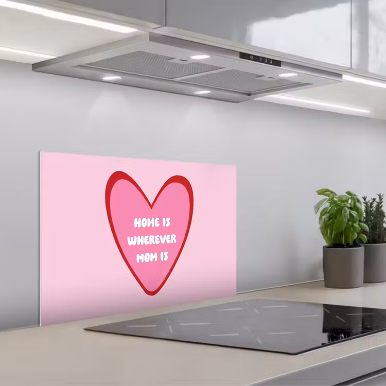 Paraschizzi cucina - Citazione - Madre - Rosa — 1