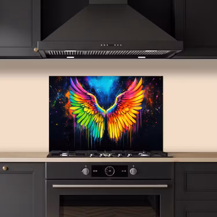 Paraschizzi cucina - Colori dell'arcobaleno - Ali - Magico — 5