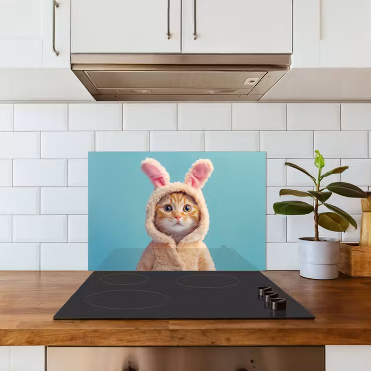 Paraschizzi cucina - Coniglietto di Pasqua - Gatto - Costume — 3