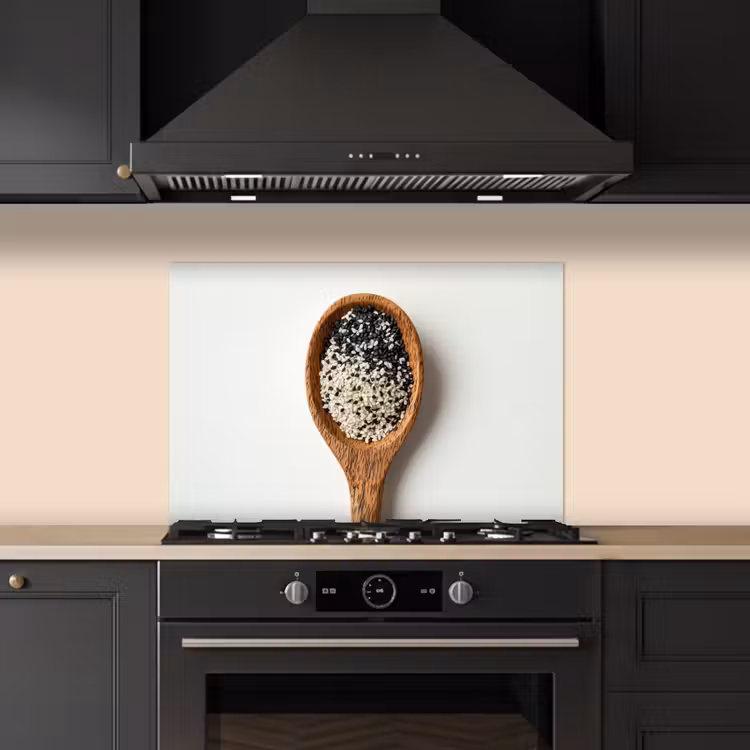 Paraschizzi cucina - Cucchiaio - Sesamo - Bianco — 5