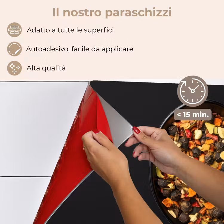 Paraschizzi cucina - Erbe - Nero - Cucchiaio — 4