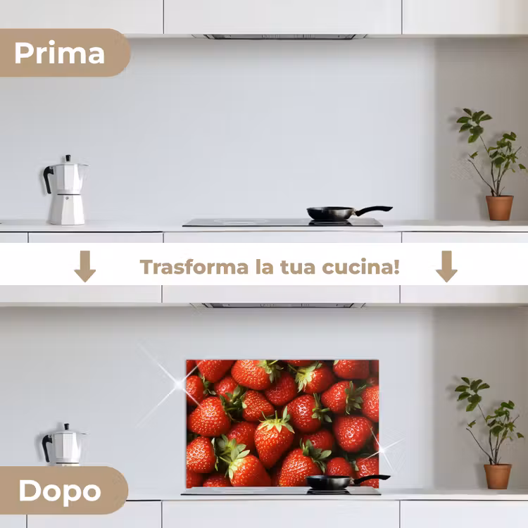 Paraschizzi cucina - Fragola - Frutta - Rosso — 7