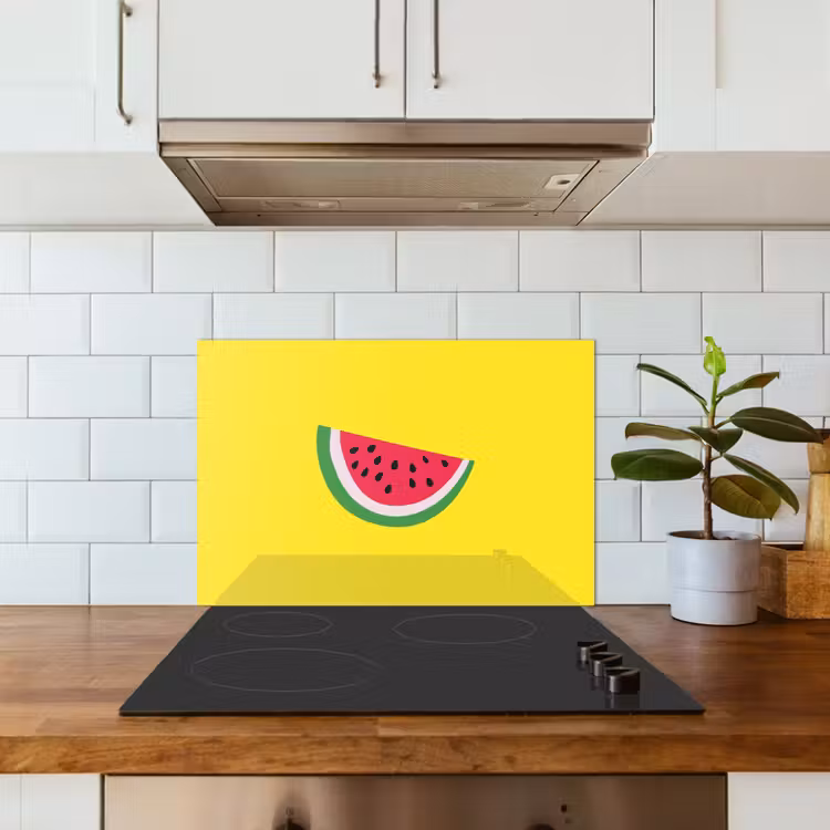 Paraschizzi cucina - Frutta - Anguria - Giallo — 3