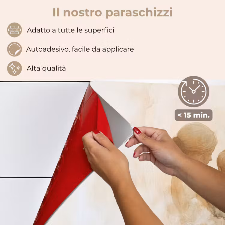 Paraschizzi cucina - Bambino - Madre - Acquerello — 4