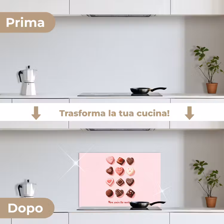 Paraschizzi cucina - Cioccolatini - A forma di cuore - Dearest — 7
