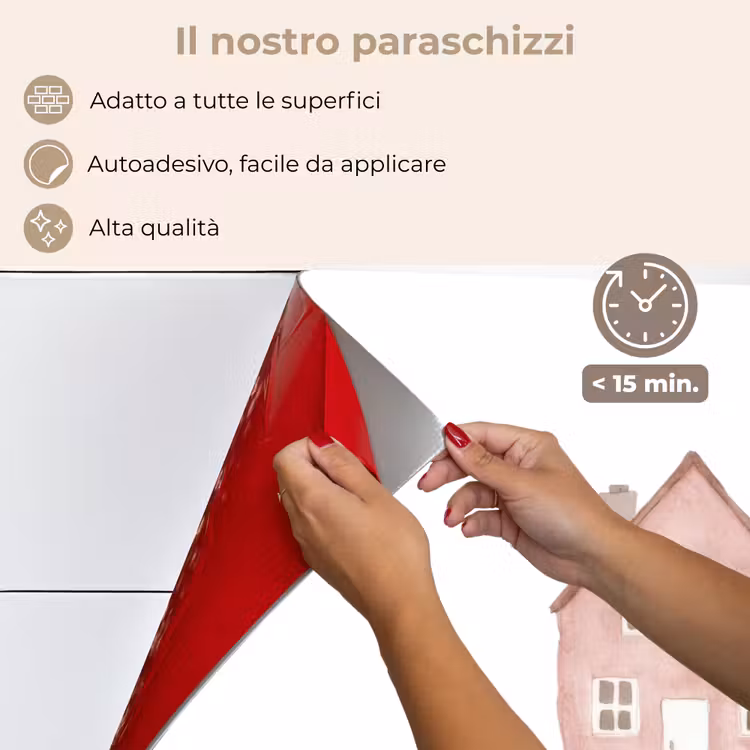 Paraschizzi cucina - Cottage - Rosa - Citazione - Madre — 4