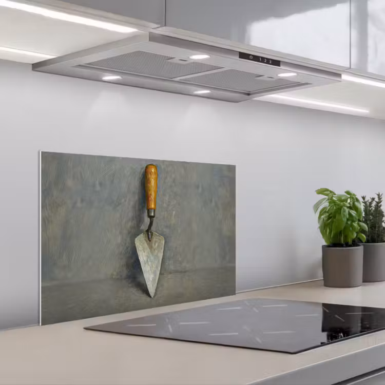 Paraschizzi cucina - Cazzuola - Vernice - Strumenti — 1