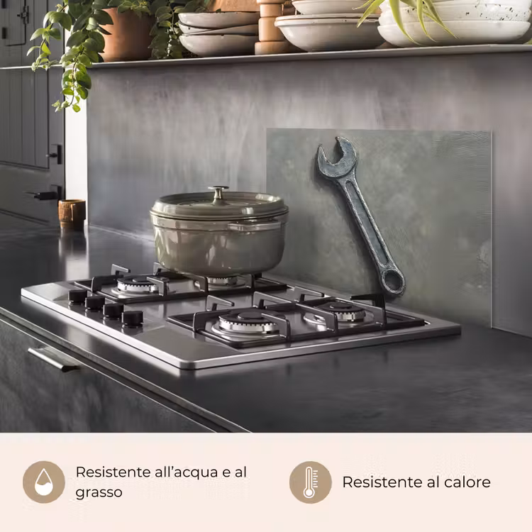 Paraschizzi cucina - Chiave - Pittura - Strumenti - Vernice — 2