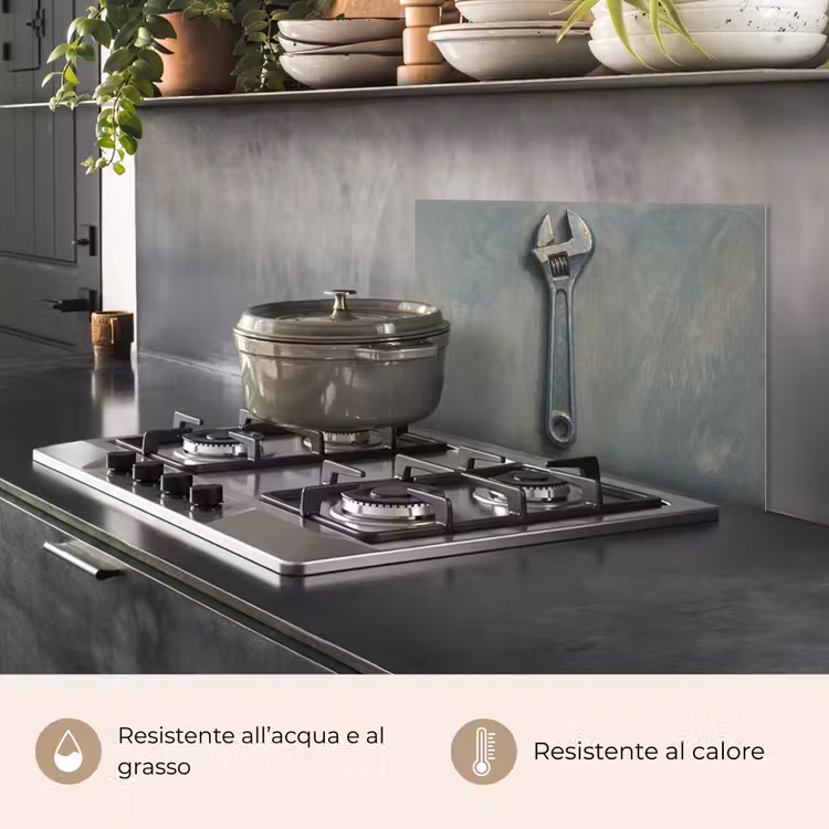 Paraschizzi cucina - Chiave - Strumenti - Vernice — 2