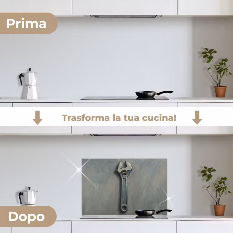 Paraschizzi cucina - Chiave - Strumenti - Vernice — 7