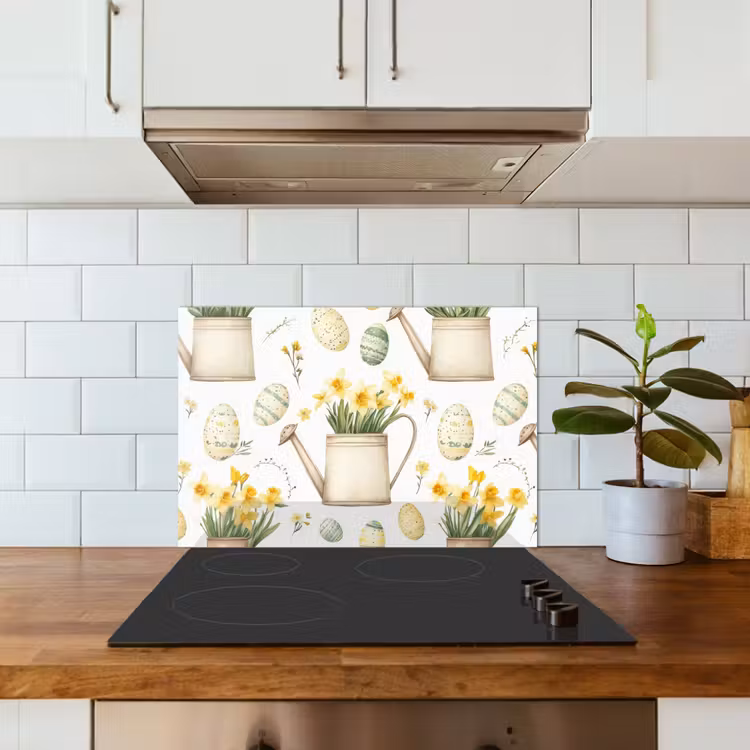 Paraschizzi cucina - Annaffiatoio - Fiori - Uova — 3