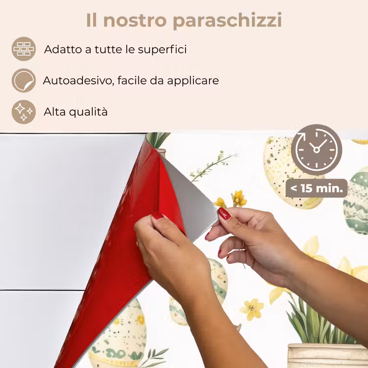 Paraschizzi cucina - Annaffiatoio - Fiori - Uova — 4