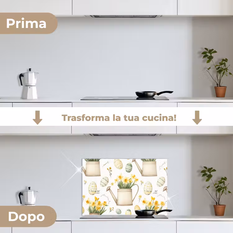 Paraschizzi cucina - Annaffiatoio - Fiori - Uova — 7
