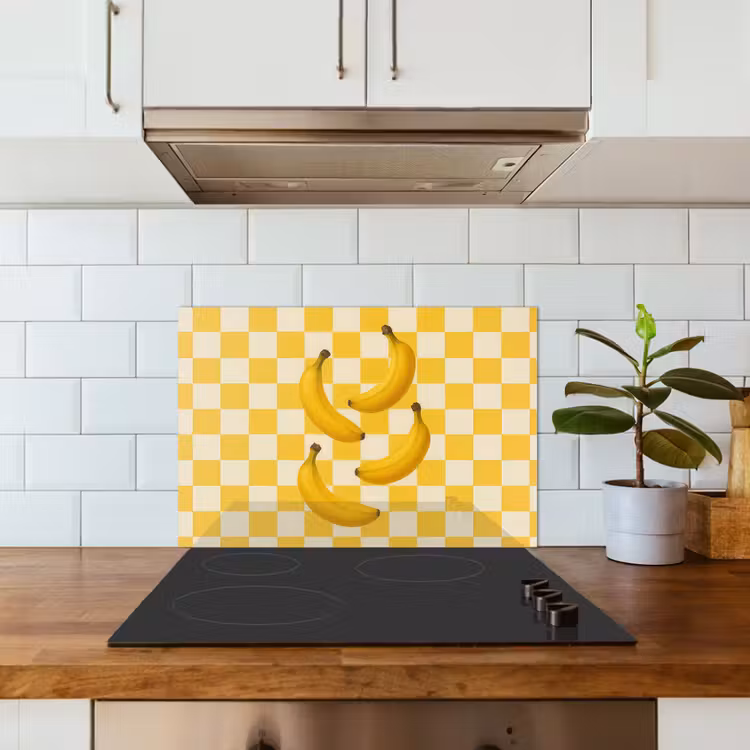Paraschizzi cucina - Banane - Giallo - Bloccato — 3