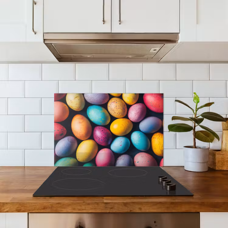 Paraschizzi cucina - Colorato - Uova di Pasqua - Schizzi — 3