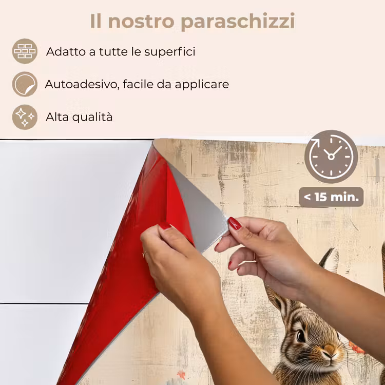 Paraschizzi cucina - Conigli - Fiori - Uova — 4