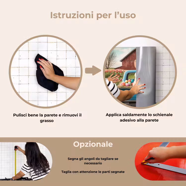Paraschizzi cucina - Coniglio - Fattoria - Uova — 6