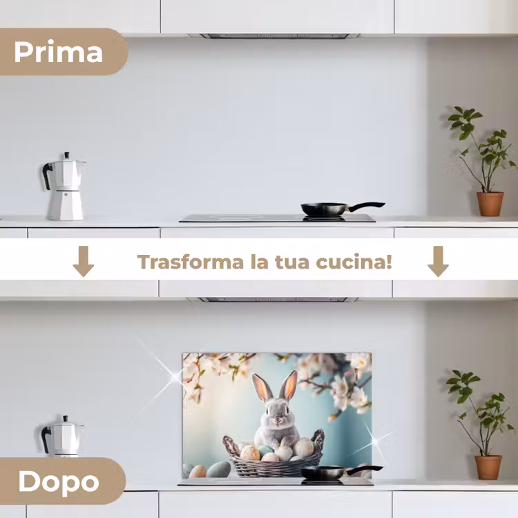 Paraschizzi cucina - Coniglio - Uova - Cestino — 7