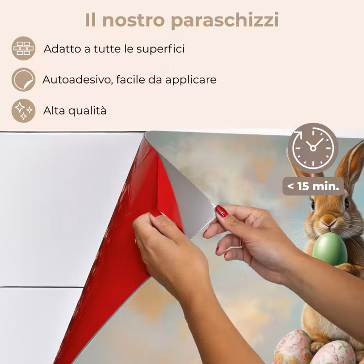 Paraschizzi cucina - Coniglio - Uova - Colorate — 4