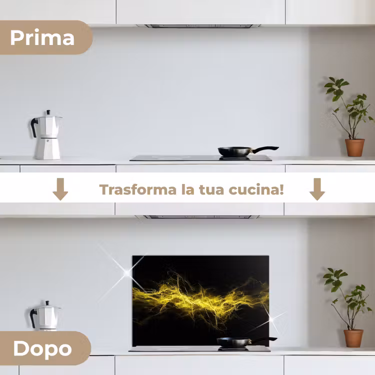 Paraschizzi cucina - Gioco - Elettricità - Giallo - Energia — 7