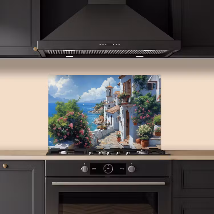 Paraschizzi cucina - Case - Mare - Alberi - Fiori — 5