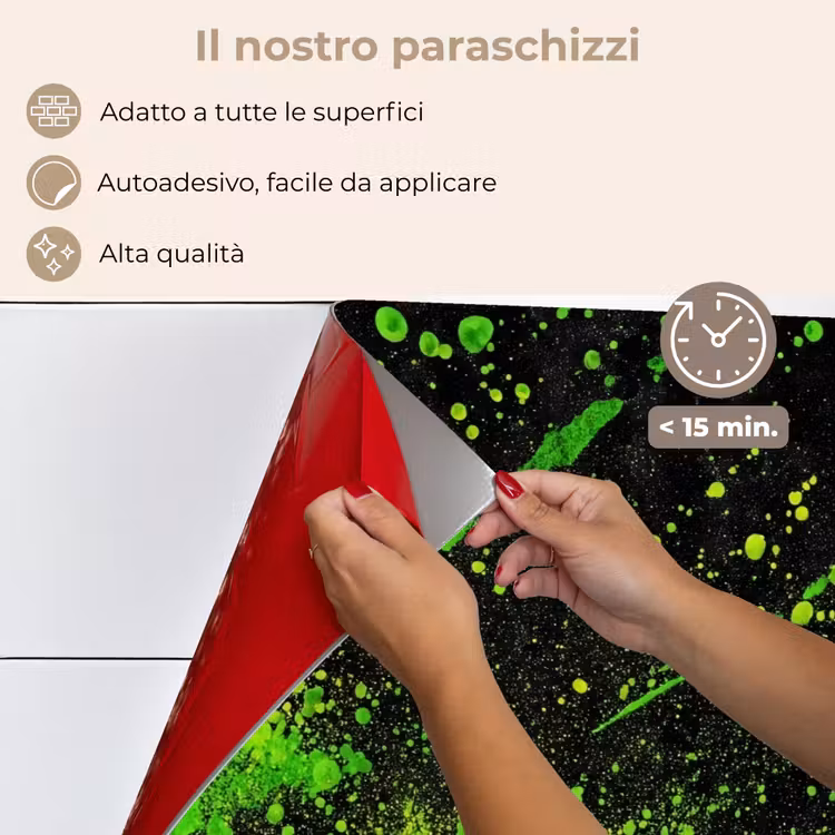 Paraschizzi cucina - Gioco - Splash - Verde - Caotico - Verde — 4
