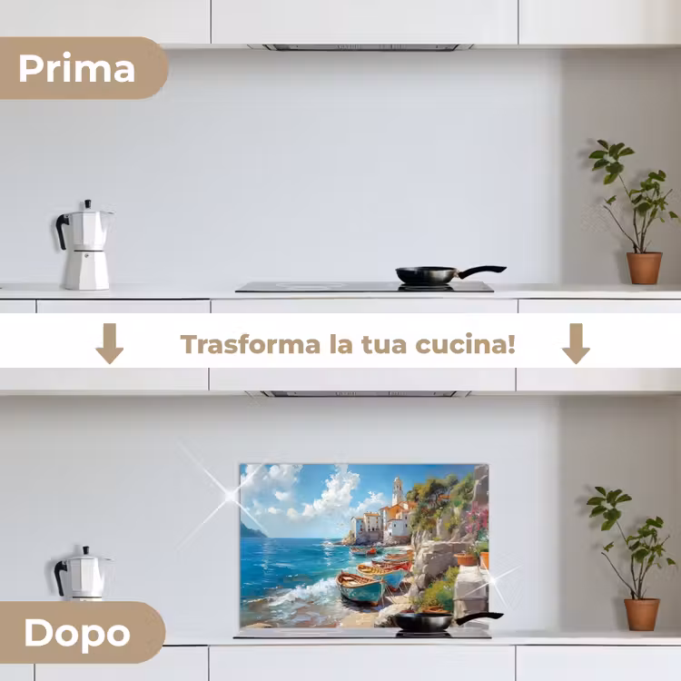 Paraschizzi cucina - Barche - Rocce - Mare - Sole — 7