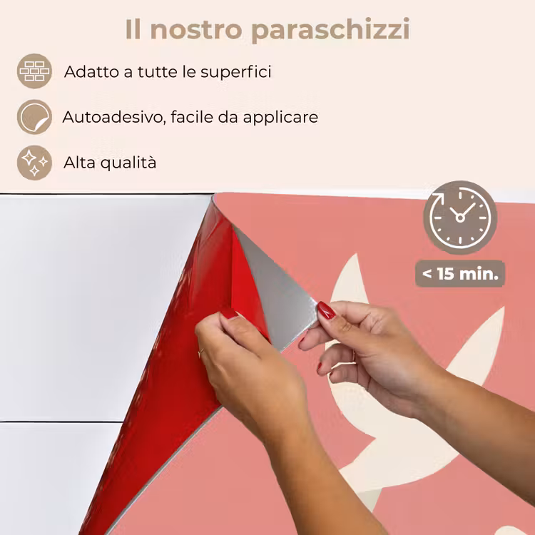 Paraschizzi cucina - Colombe - Bianche - Ornamentali — 4