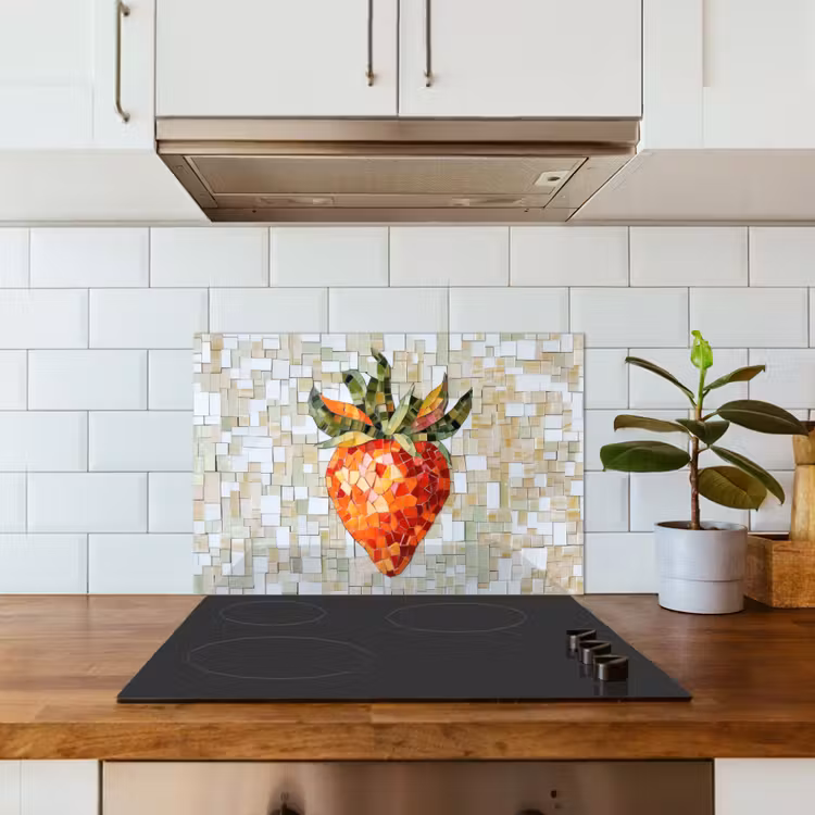 Paraschizzi cucina - Fragola - Rosso - Mosaico - Frutta — 3