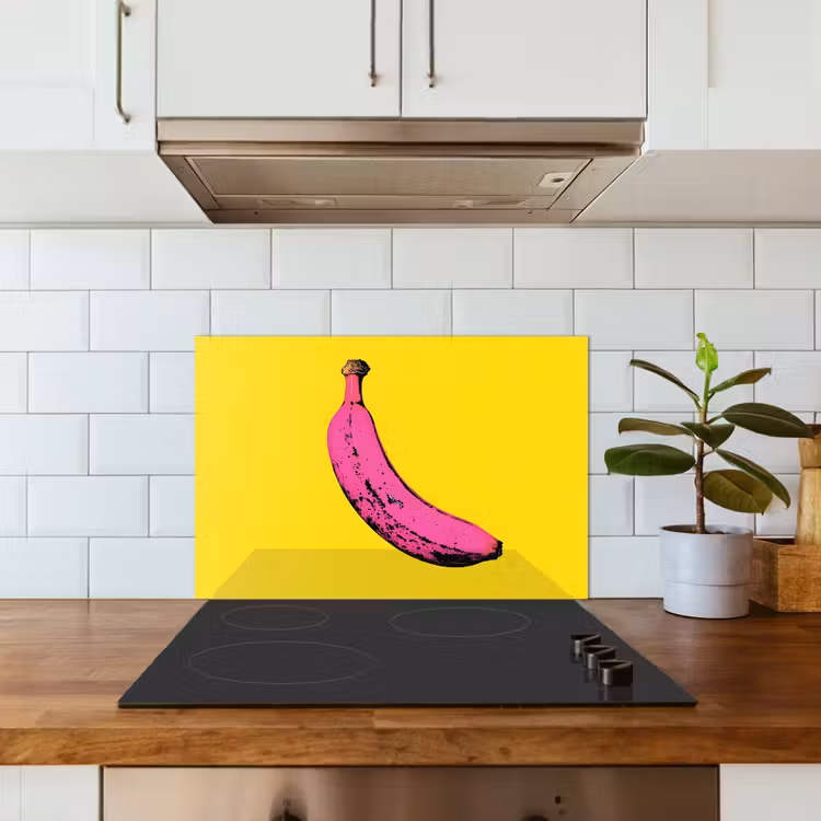 Paraschizzi cucina - Banana - Grafica - Giallo — 3