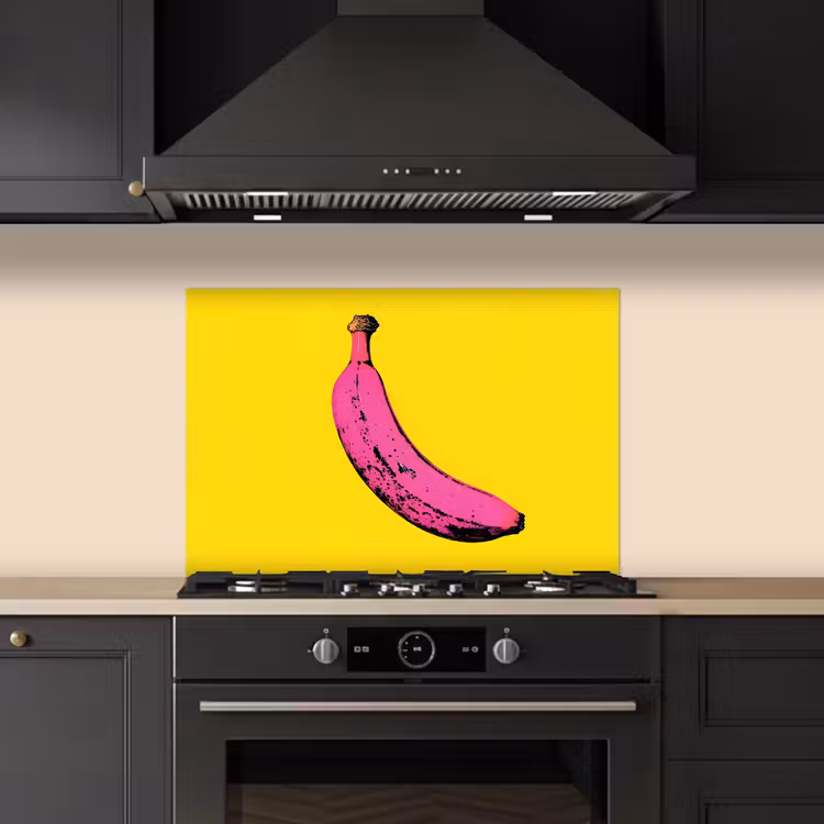 Paraschizzi cucina - Banana - Grafica - Giallo — 5