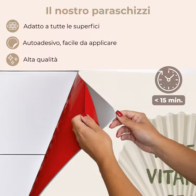 Paraschizzi cucina - Conchiglia - Preventivo - Verde — 4