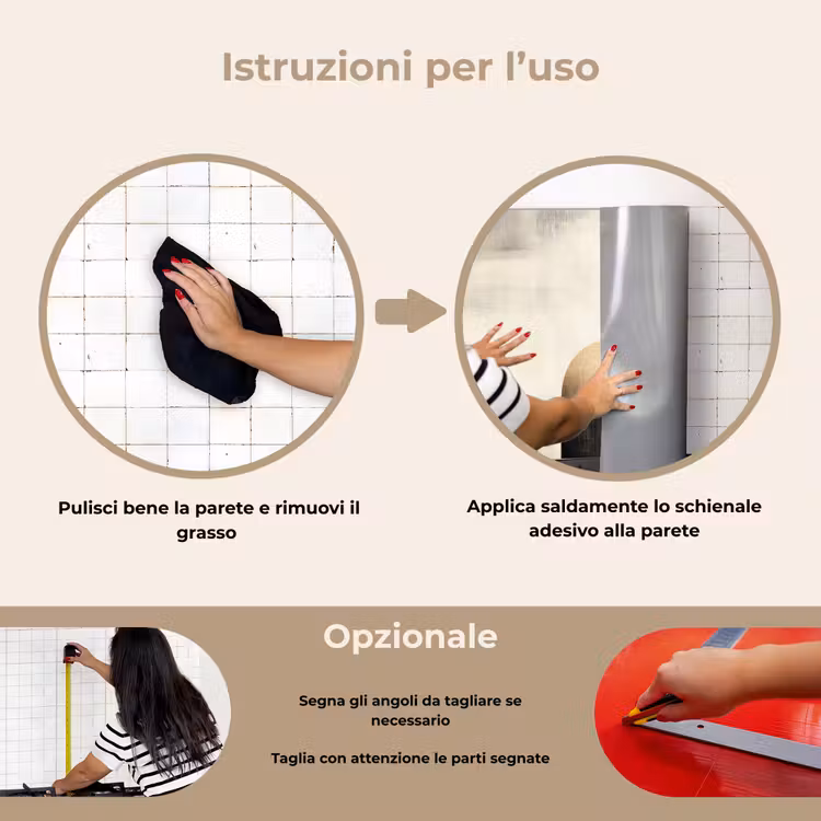 Paraschizzi cucina - Forme - Moderno - Nero — 6
