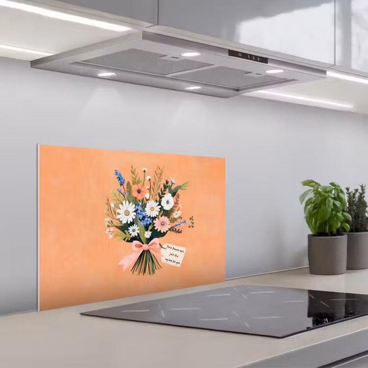 Paraschizzi cucina - Bouquet - Fiocco - Citazione — 1