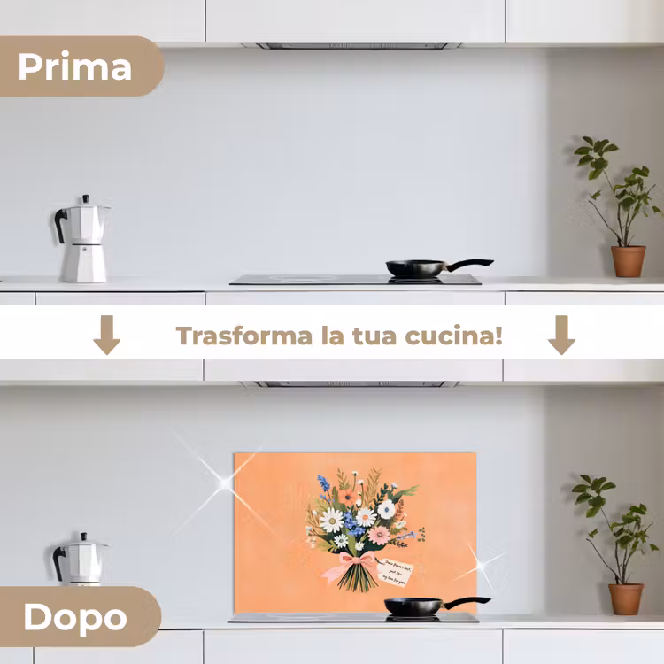 Paraschizzi cucina - Bouquet - Fiocco - Citazione — 7