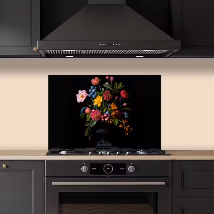 Paraschizzi cucina - Fiori - Allegro - Vaso — 5