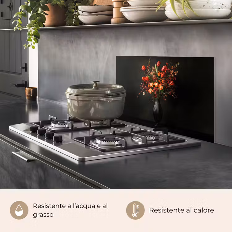 Paraschizzi cucina - Fiori - Rami - Bouquet — 2