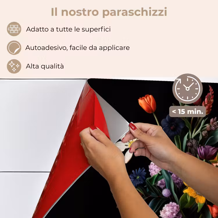 Paraschizzi cucina - Girasoli - Bouquet - Colorato — 4