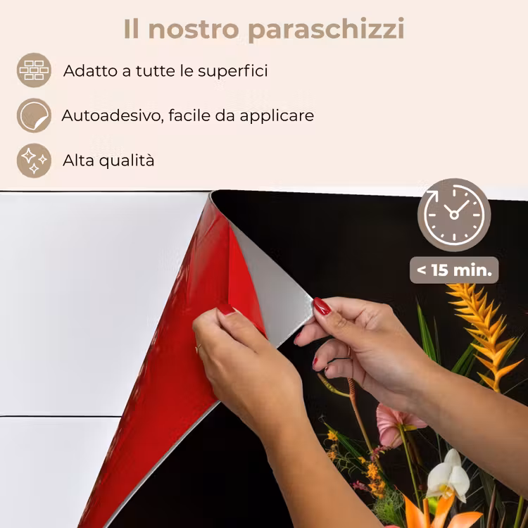 Paraschizzi cucina - Ciotola - Bouquet - Fiori — 4