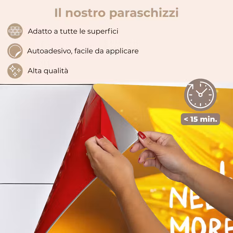 Paraschizzi cucina - Girasole - Primo piano - Giallo - Citazione — 4