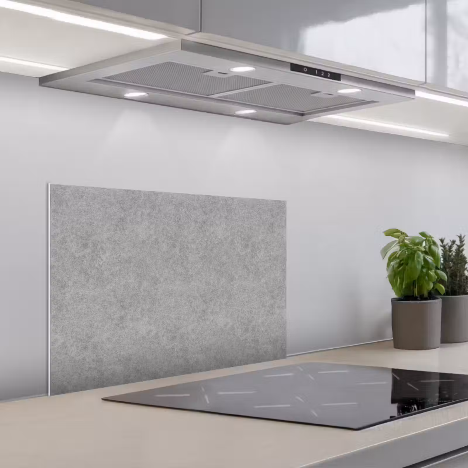 Paraschizzi cucina - Calcestruzzo - Vecchio - Modello — 1