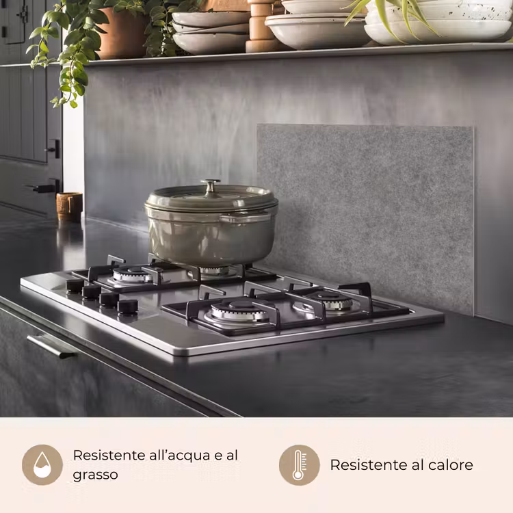Paraschizzi cucina - Calcestruzzo - Texture - Modelli — 2