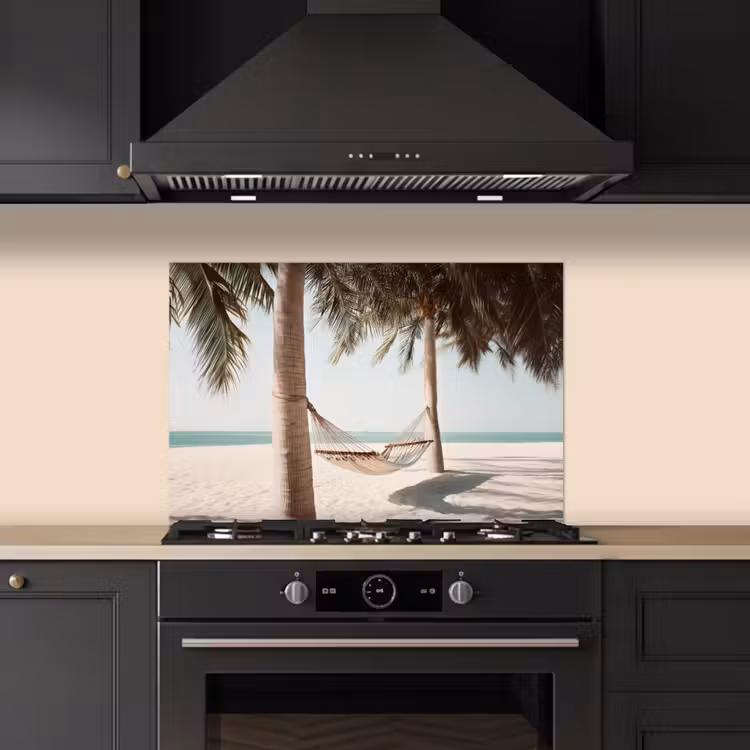Paraschizzi cucina - Amaca - Palme - Spiaggia - Mare — 5