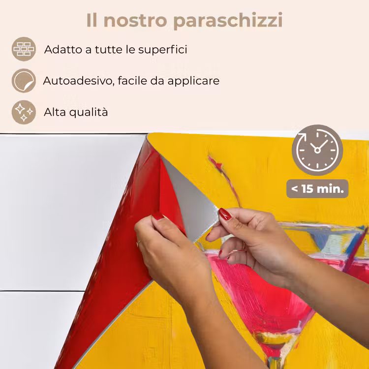 Paraschizzi cucina - Bicchieri - Cocktail - Limone - Ciliegia — 4