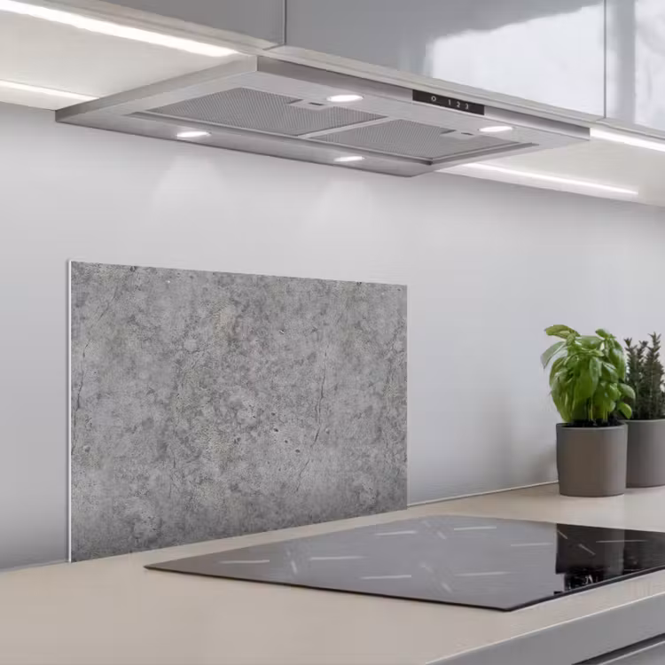 Paraschizzi cucina - Calcestruzzo - Antico - Modelli — 1