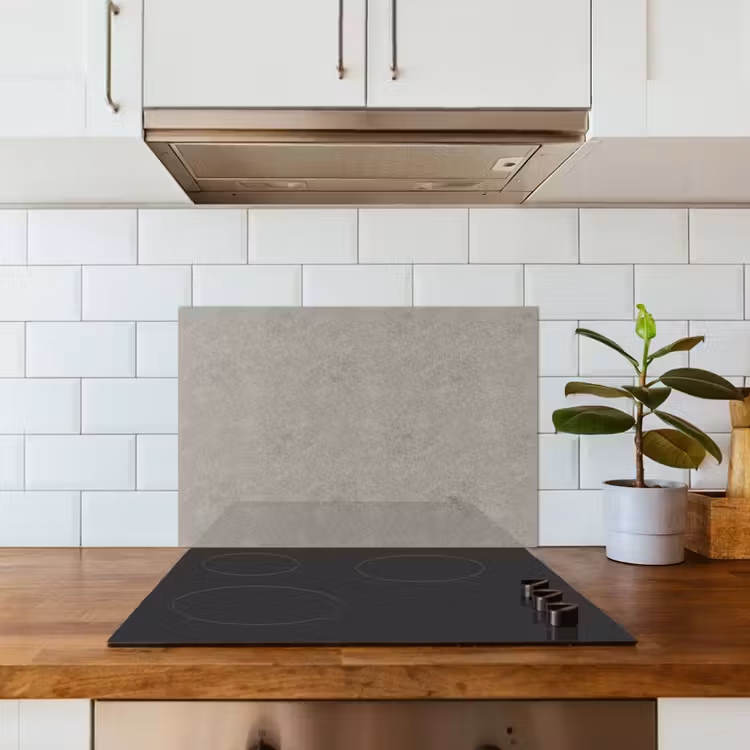 Paraschizzi cucina - Calcestruzzo - Grigio - Modelli - Industriale — 3