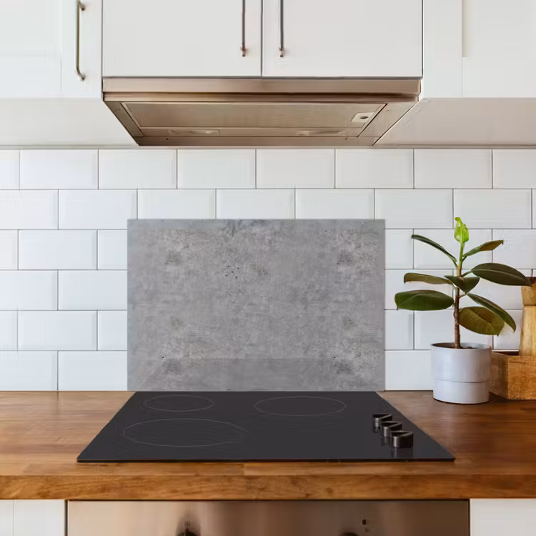 Paraschizzi cucina - Calcestruzzo - Industriale - Modelli — 3