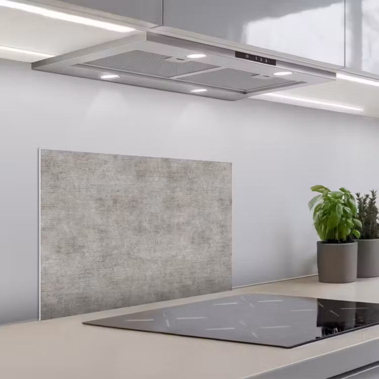 Paraschizzi cucina - Cemento - Vecchio - Grigio - Modelli — 1